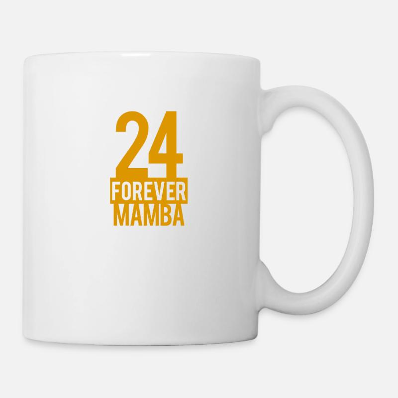 24 FOREVER MAMBA - Mug blanc - blanc