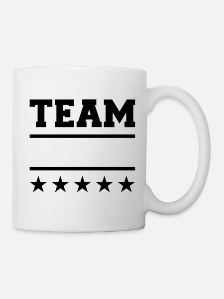 Team - Tasse - Weiß