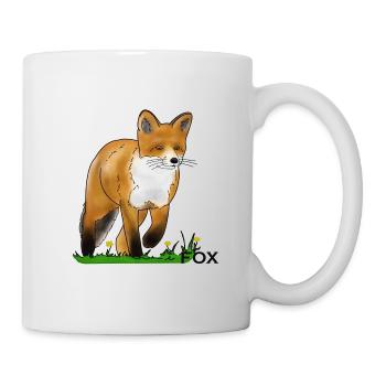 Renard - Mug blanc - blanc - Droite