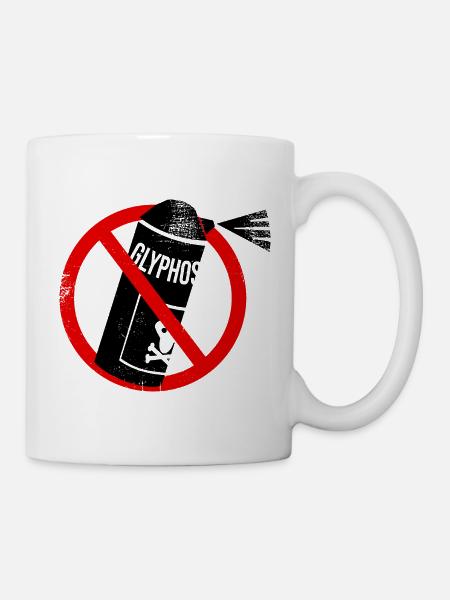 Stop Glyphosat - Tasse - Weiß