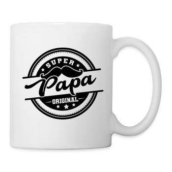 Super papa original - Mug blanc - blanc - Droite