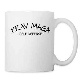 KRAV MAGA - Mug blanc - blanc - Droite