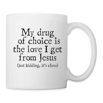 Drug Chess v1 - Mug - white - Right