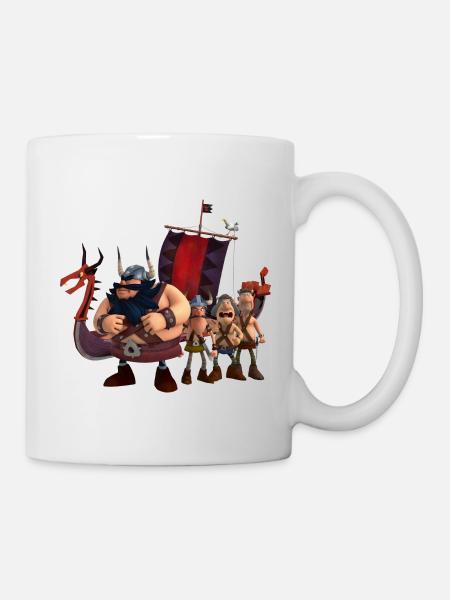 Vic le Viking Équipe Sven - Mug blanc - blanc