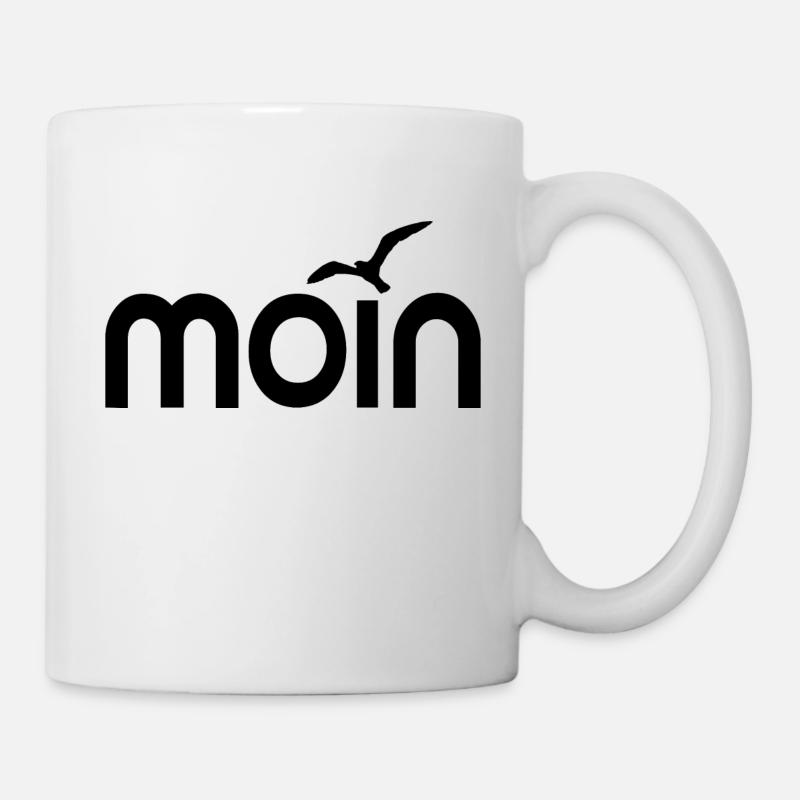 moin - Tasse - Weiß