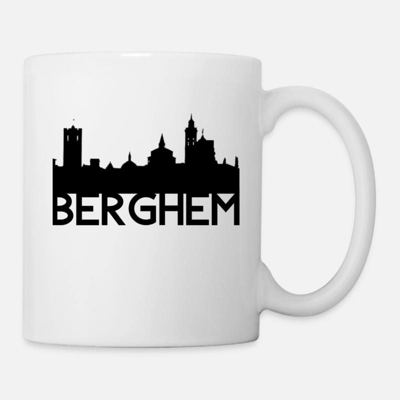Bergamo upper city - Mug - white