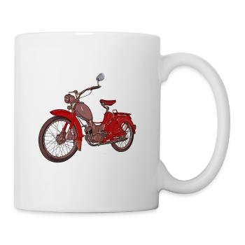 Zweitakt DDR Moped aus Suhl - Tasse - Weiß - Rechts