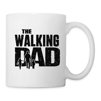 Der laufende Vater - Tasse - Weiß - Rechts