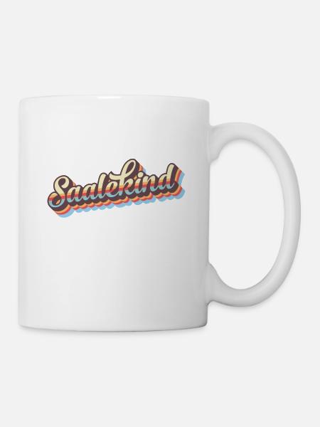 Saale child - Mug - white