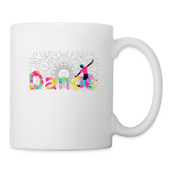 Danse bollywood - Mug blanc - blanc - Droite
