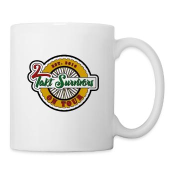 2 Takt Survivor - Tasse - Weiß - Rechts
