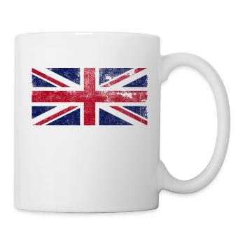 Union Jack retro - Mug - white - Right