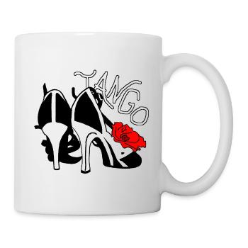 Tango - meine Leidenschaft! Tanzen! Dance! - Tasse - Weiß - Rechts