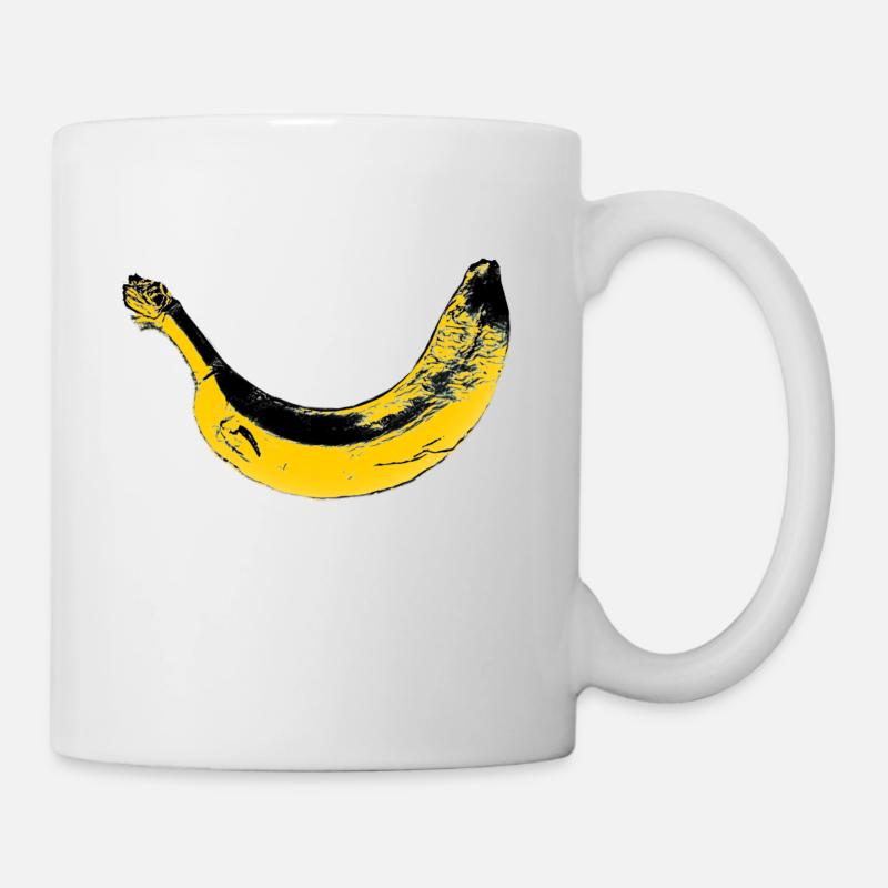 Banane - Tasse - Weiß