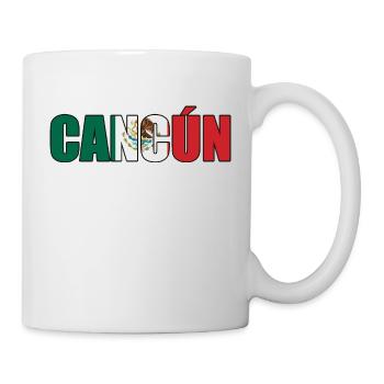 Cancun - Tasse - Weiß - Rechts