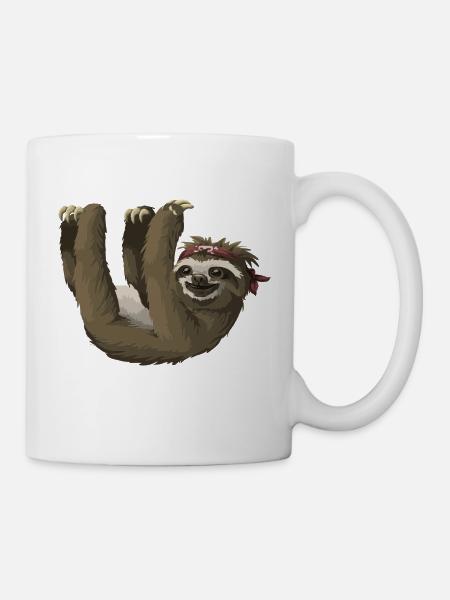 Sloth / sloth - Mug - white