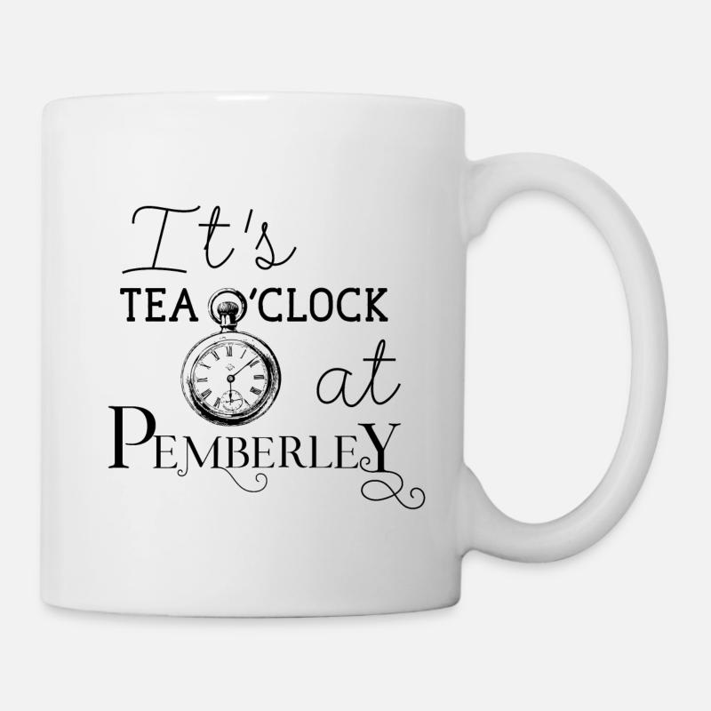 Tea at Pemberley - Tasse - Weiß