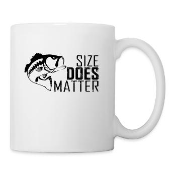 Pêche / pêche à la ligne - Mug blanc - blanc - Droite
