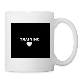 formation de protège-dents - Mug blanc - blanc - Droite