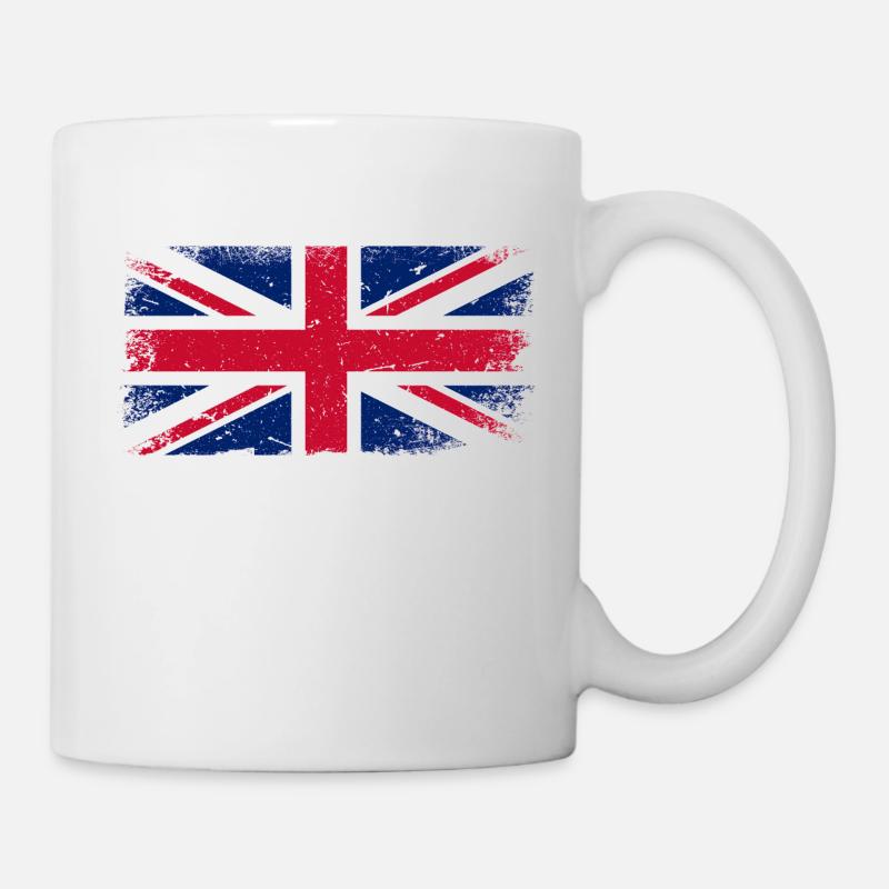 Great Britain Flag - Mug - white