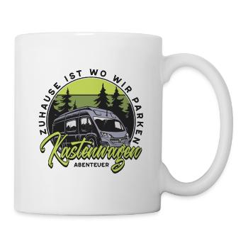 Kastenwagen - Abenteuer - Tasse - Weiß - Rechts