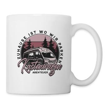 Kastenwagen - Abenteuer - Tasse - Weiß - Rechts