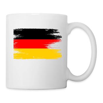 Germany Flag Used Look Germany Home GER - Mug - white - Right