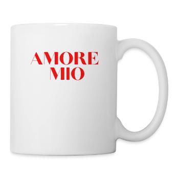 AMORE MIO Geschenkidee und T-Shirt - Tasse - Weiß - Rechts