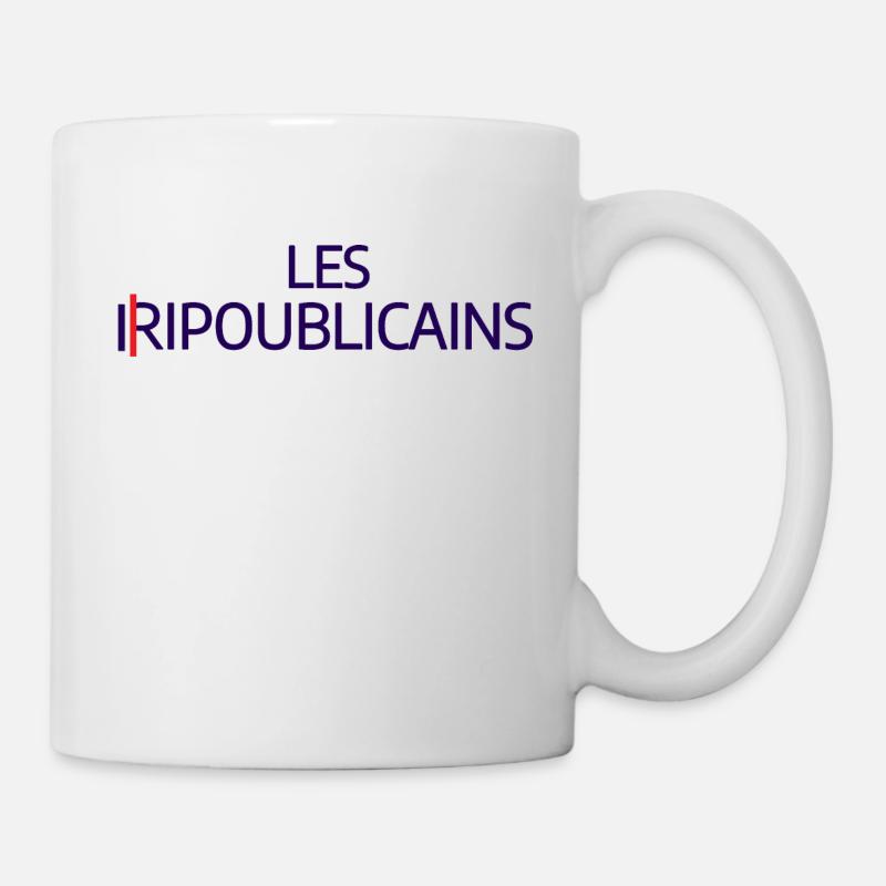 LES RIPOUBLICAINS - Mug blanc - blanc