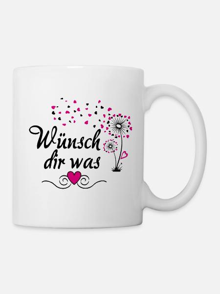 Wünsch dir Was - Tasse - Weiß