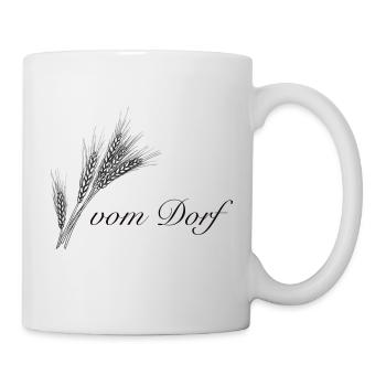 du village noir - Mug blanc - blanc - Droite
