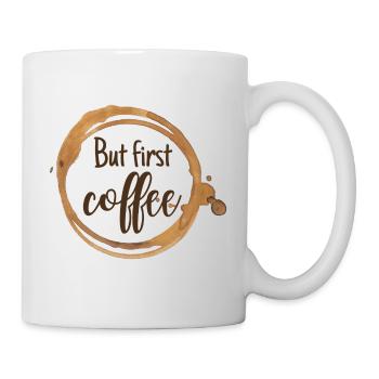 But first coffee /coffee lover /Coffee Love - Mug - white - Right