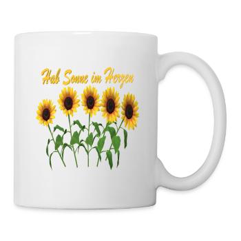 Sunflower Desgin - Mug - white - Right