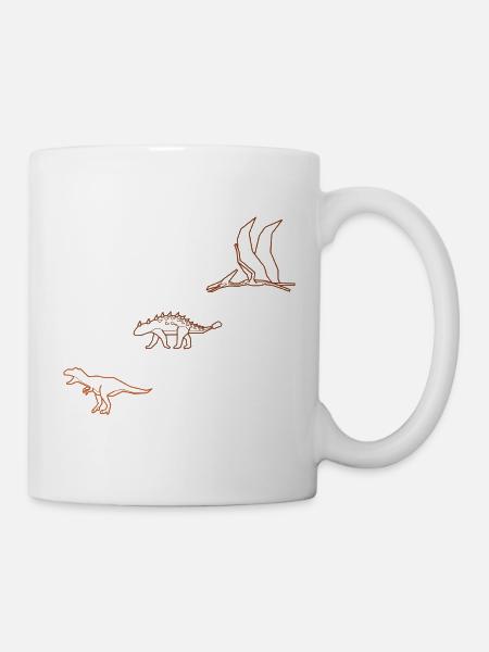 dinosaur - Mug - white