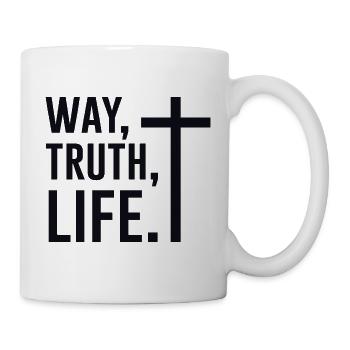 Jesus Christ of Nazareth Faith Bible Jesus - Mug - white - Right