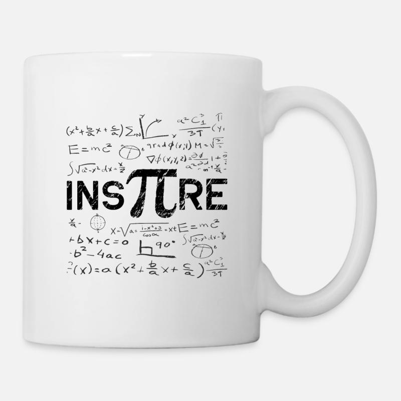 Inspire Mathe - PI - Mathématicien - Mug blanc - blanc