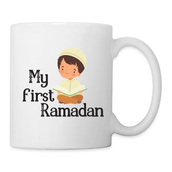 Mon premier Ramadan/ 1. Serment /Musulman/Islam/Allah - Mug blanc - blanc - Droite