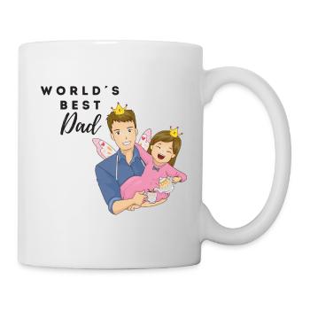 world's best dad/World's best dad /Father's Day - Mug - white - Right