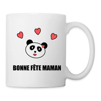 MUTTERTAG. SCHÖNEN MUTTERTAG. MAMA - Tasse - Weiß - Rechts