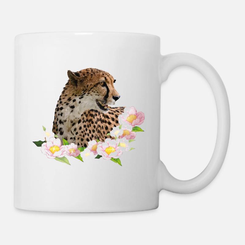 Gepard - Tasse - Weiß