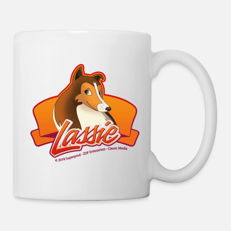 Lassie Logo - Mug - white