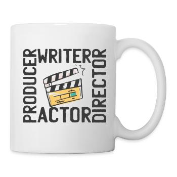 Film Réalisateur Production cinématographique - Mug blanc - blanc - Droite