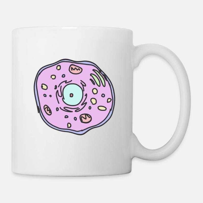 tierische Zelle - Tasse - Weiß