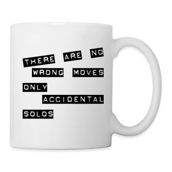 There Are No Wrong Moves, Only Accidental Solos 3 - Mug - white - Right