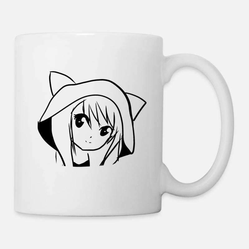 Anime Fille Manga - Mug blanc - blanc