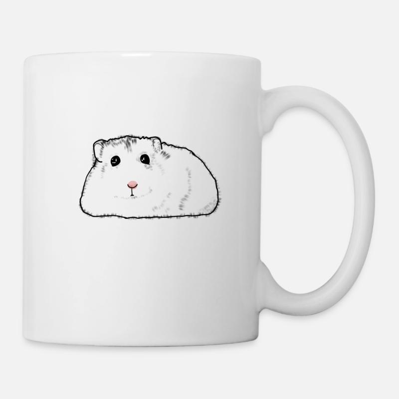 Hamster Tiere Zwerghamster - Tasse - Weiß