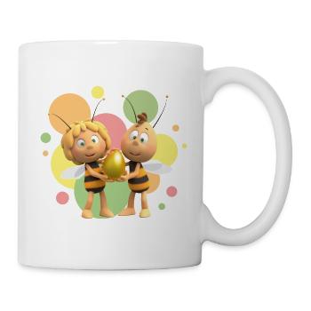Die Biene Maja 3 Film Mit Willi Und Der Kugel - Tasse - Weiß - Rechts