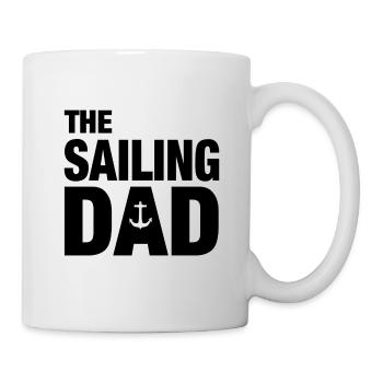 The Sailing Dad - Tasse - Weiß - Rechts