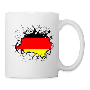 Deutschland Deutsch - Tasse - Weiß - Rechts