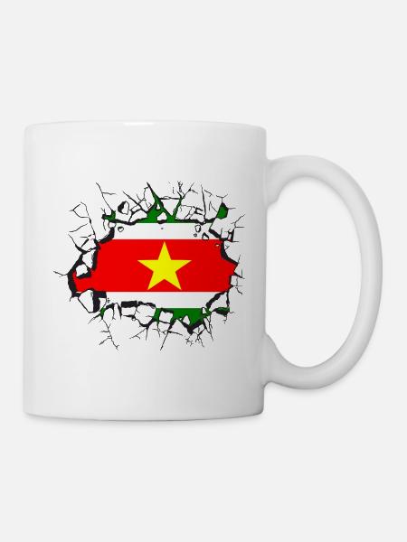 Suriname - Mug - white